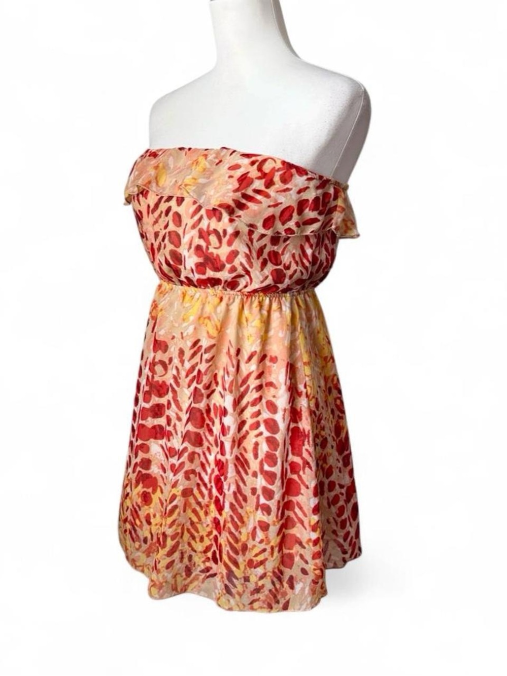 Vintage Wet Seat Strapless Dress